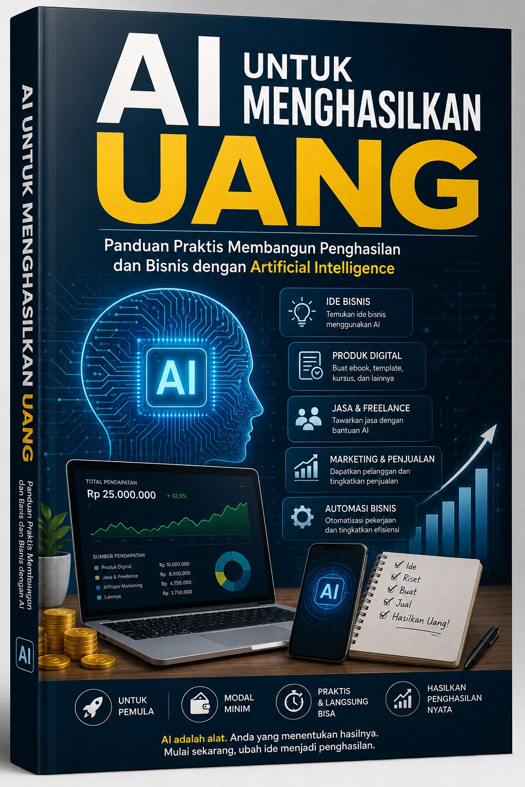 Cover AI Untuk Menghasilkan Uang Atau Bisnis